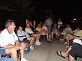 Our last night partying outside the hotel